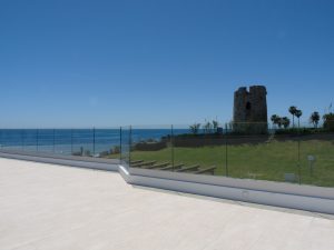 Barandilla de cristal