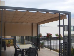 Toldo para pérgola en Madrid
